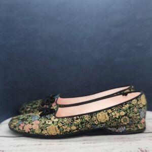 NEW Daniel Green Vintage 60s Tapestry Slippers Flats Size 9.5